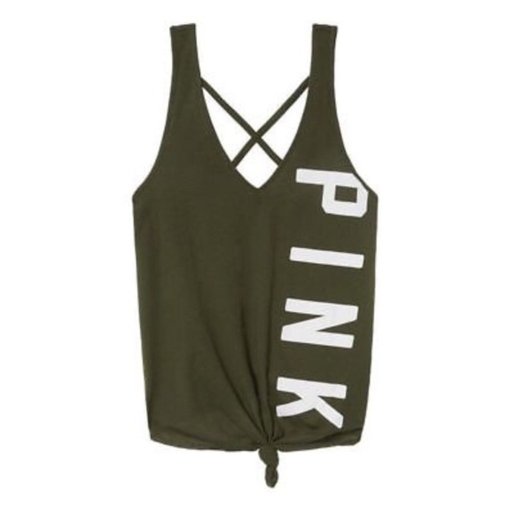 PINK Knotted Tank